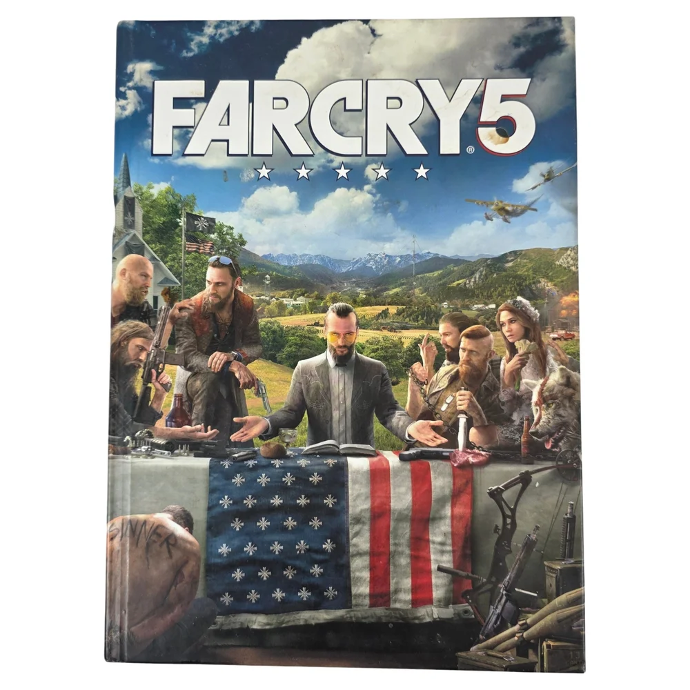 PS4 Strategy Guide Lot Far Cry 5 Hardcover Mass Effect Andromeda